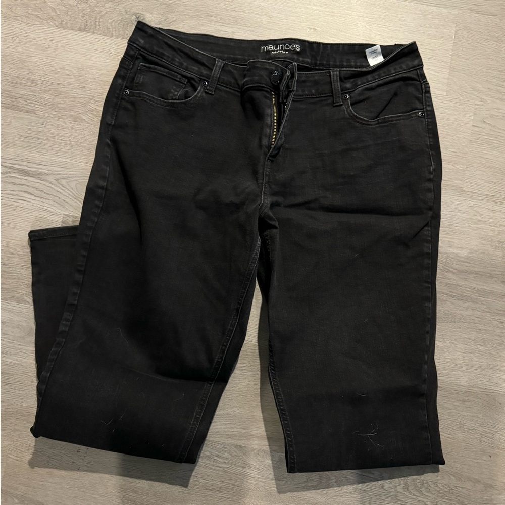 Maurices black jeans